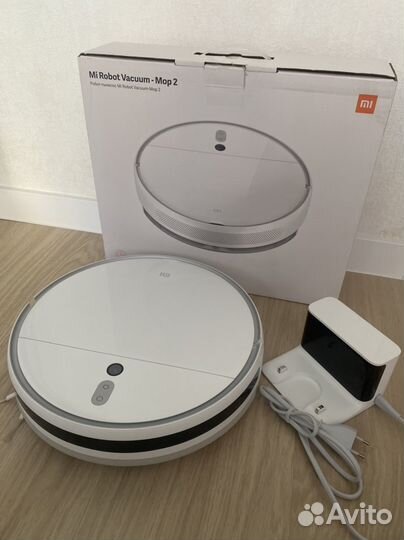 Робот пылесос xiaomi mi robot vacuum mop 2 RU