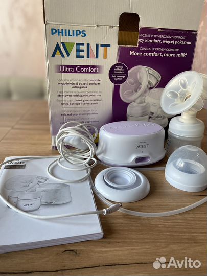 Молокоотсос avent электрический