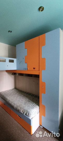 Двухъярусная кровать бу