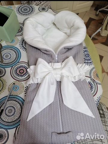 Конверт плед на выписку бу состояное демисезонный