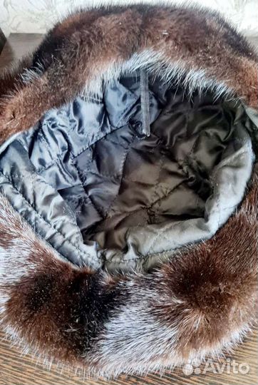 Норковая кепка (шапка) женская