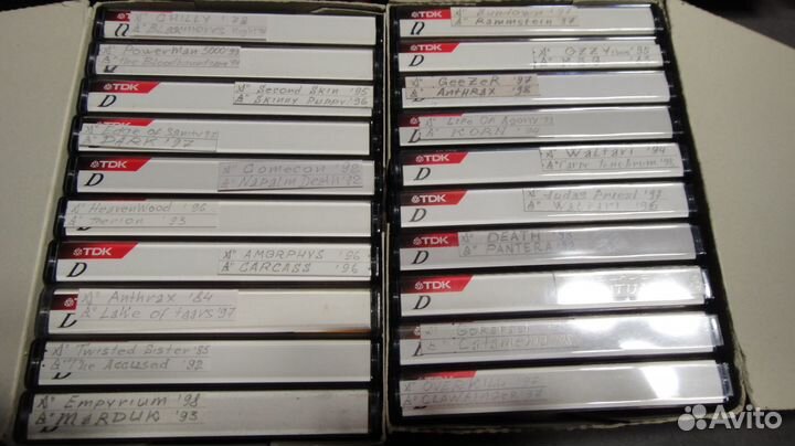 Аудиокассеты с записью Normal Position D 90