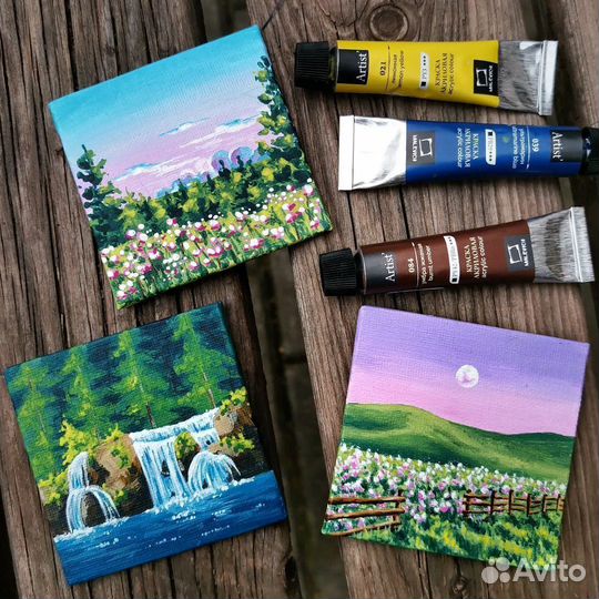 Магниты акрилом на заказ