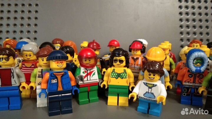 Lego City минифигурки комплект