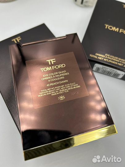 Tom Ford Тени для век Eye Color Quad Peach Dawn