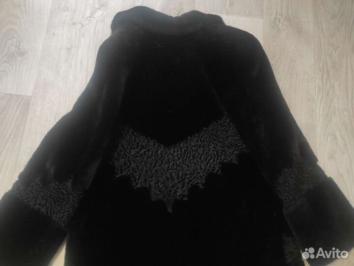 Шуба мутоновая 48 размер