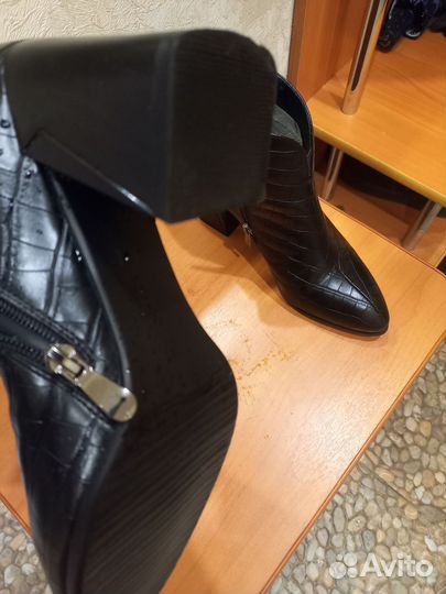 Ботильоны натуральная кожа