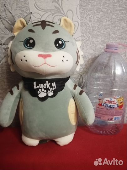 Мягкая игрушка Тигра с пледом