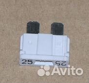 Предохранитель вставка флажковый 25А ширина (Авар)