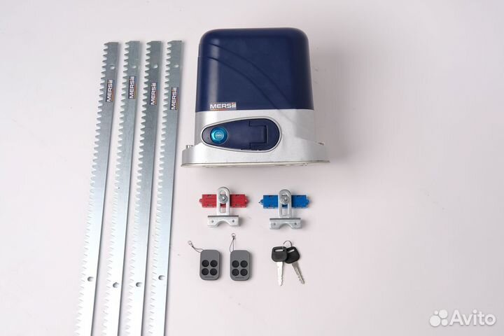 Привод для откатных ворот mersiii C-800 с рейкой