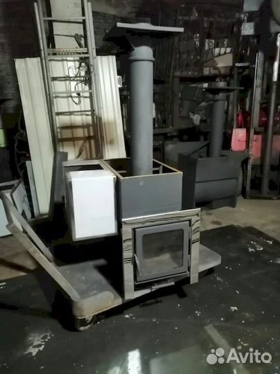 Банная печь Эконом 0.6 м толщина 10мм