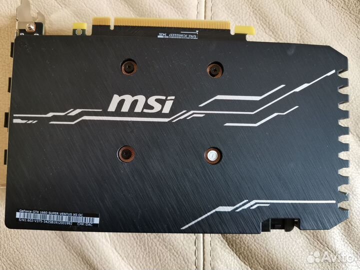 Gtx 1660 Super (Гарантия) 6Gb MSI