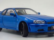 Металлическая модель Nissan Skyline GT-R