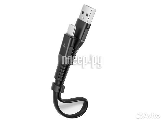 AccesStyle USB - Type-C 30cm Black AC30-TF30