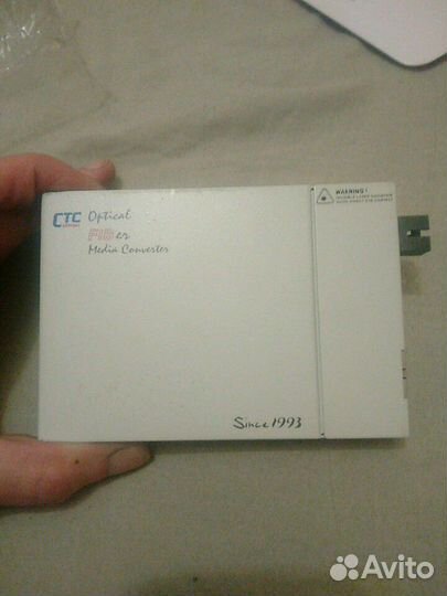 Медиаконвертер CTC FIB1-10/100W/SC20BF, роутер ads