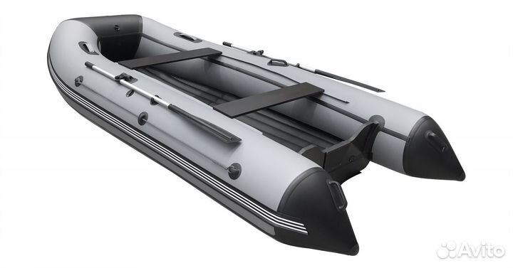 Лодка Orca 420 нд серая