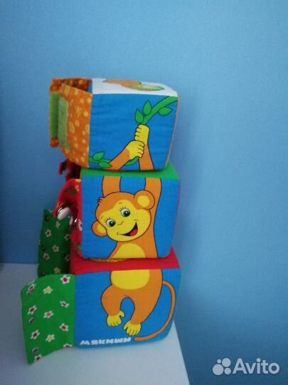 Игрушка Мягкие кубики для малыша