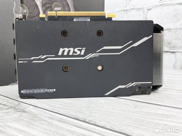 Видеокарта MSI GeForce GTX 1660 super ventus OC