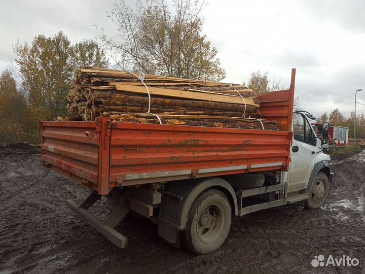 Дрова хвойный горбыль