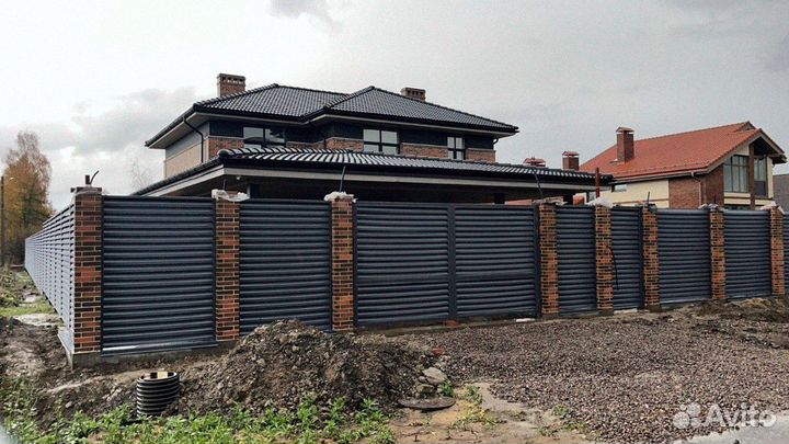 Ламели жалюзи для забора от производителя
