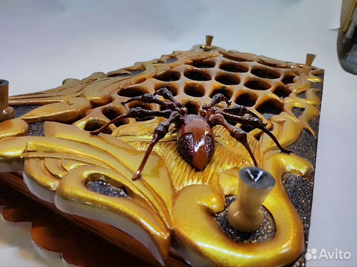 Нарды ручной работы из липы