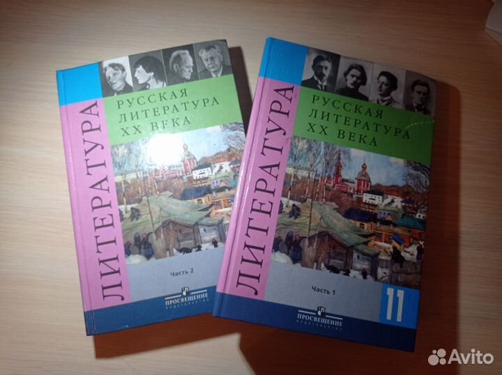 Русская литература 20 века 11 класс 1 и 2 части