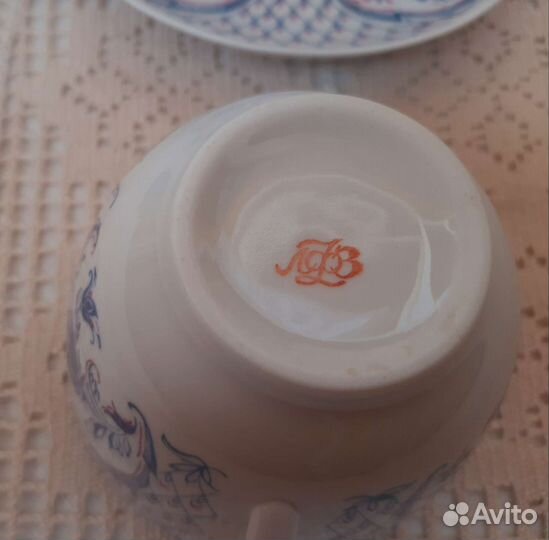 Сервиз,чайные пары лфз 