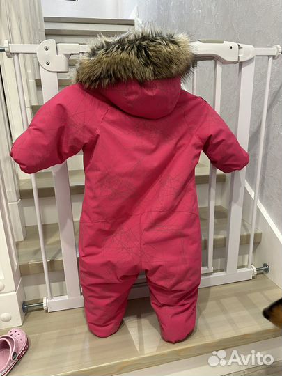Зимний комбинезон для девочки 74 80