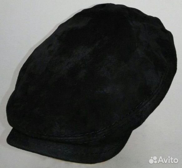 Кепка жиганка кожаная мужская (новая)