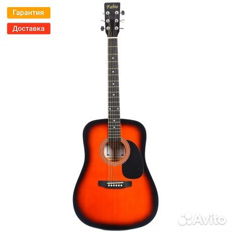 Гитара акустическая Fabio SA105 SB санберст