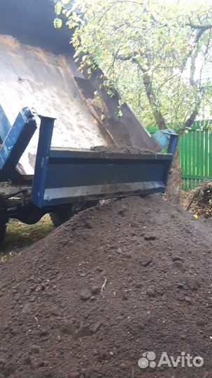 Доставка плодородной земли ЗИЛ, камаз