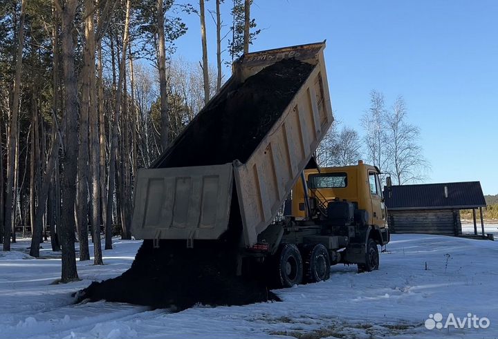 Чернозем, плодородный грунт, удобрение