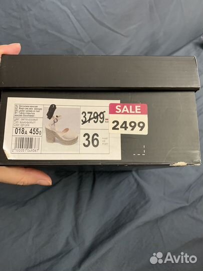 Босоножки Pierre cardin 36 розовые