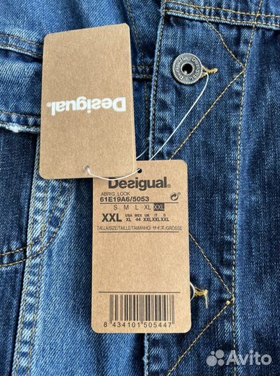 Desigual Куртка новая джинсовая unisex