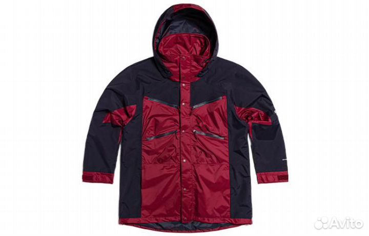 THE north face Windbreaker Jackets Men Black/Red (L)(61)