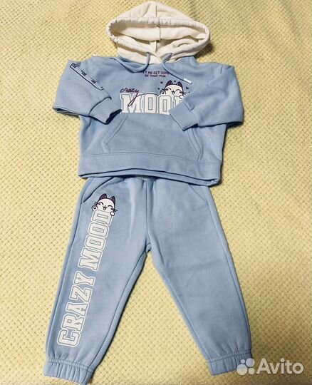 Спортивный костюм на флисе детский 92