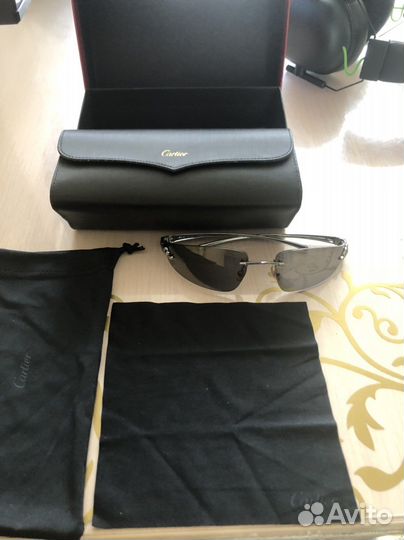 Солнцезащитные очки cartier унисекс оригил