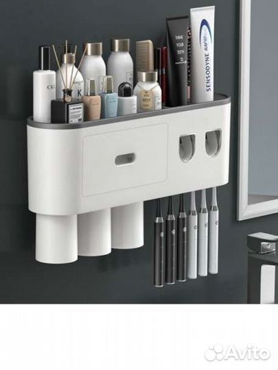 Органайзер-дозатор для ванной комнаты 40на20см