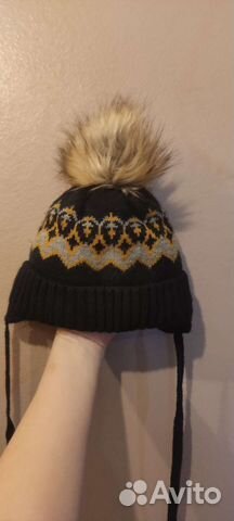Шапка для мальчика зимняя с ушками