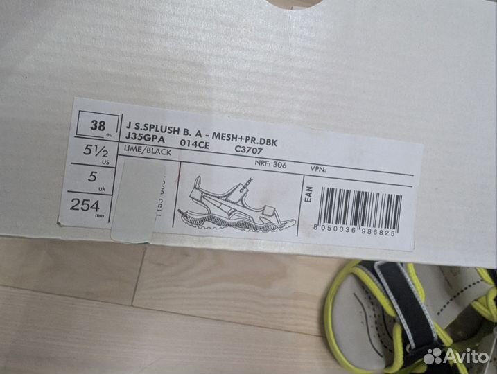 Сандалии geox новые