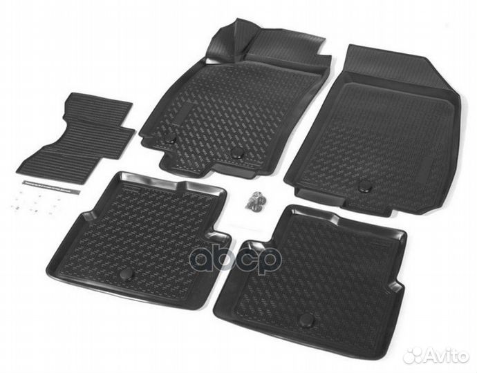 Коврики салона (полиуретан) 11002001 Rival