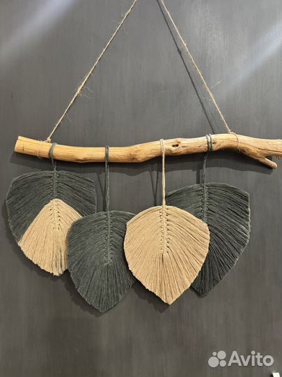 Настенное панно макраме