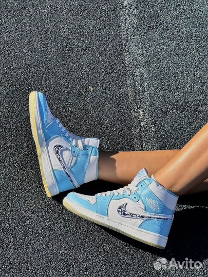 Кроссовки nike air jordan 1 (36-41)