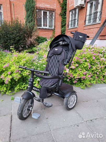 Детский трехколесный велосипед bentley