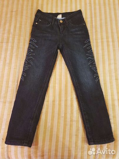 Джинсы для девочки 116