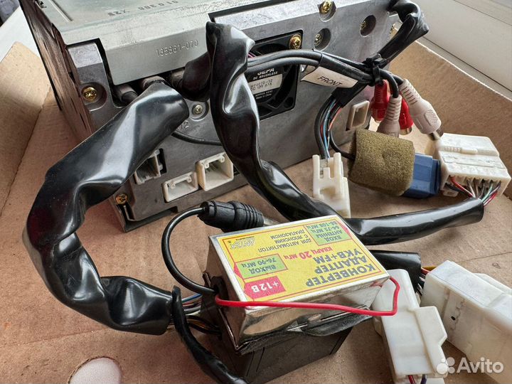 Магнитола Toyota nmct-D50 + конвертер укв/FM