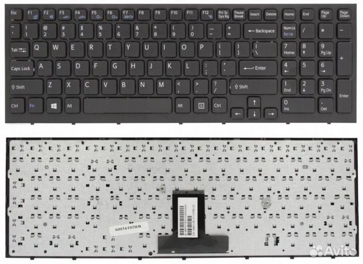 Клавиатура для ноутбука Sony VPC-EB