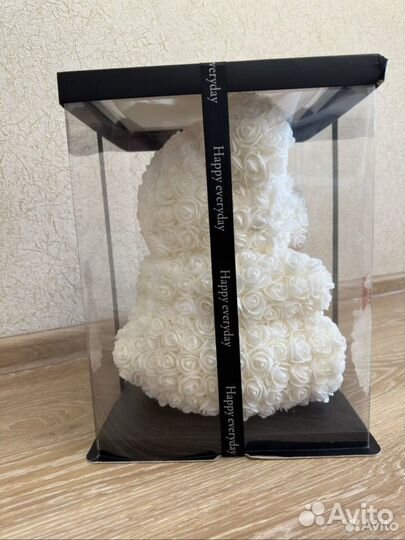 Мишка из роз