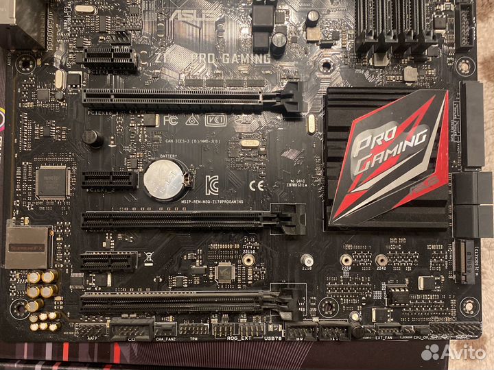Материнская плата Asus z170 процесор i7 6700k
