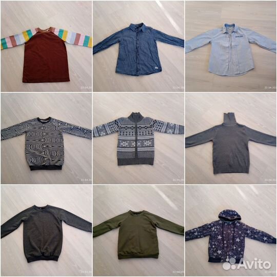 Вещи пакетом на мальчика р-р 122-128